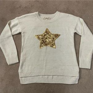 Girl’s Pink Republic High Low Sweater